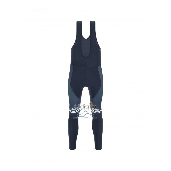 Trek Segafrojoo Ropa Ciclismo Culotte Largo 2021 Mangas Largas Blanco Profundo Azul